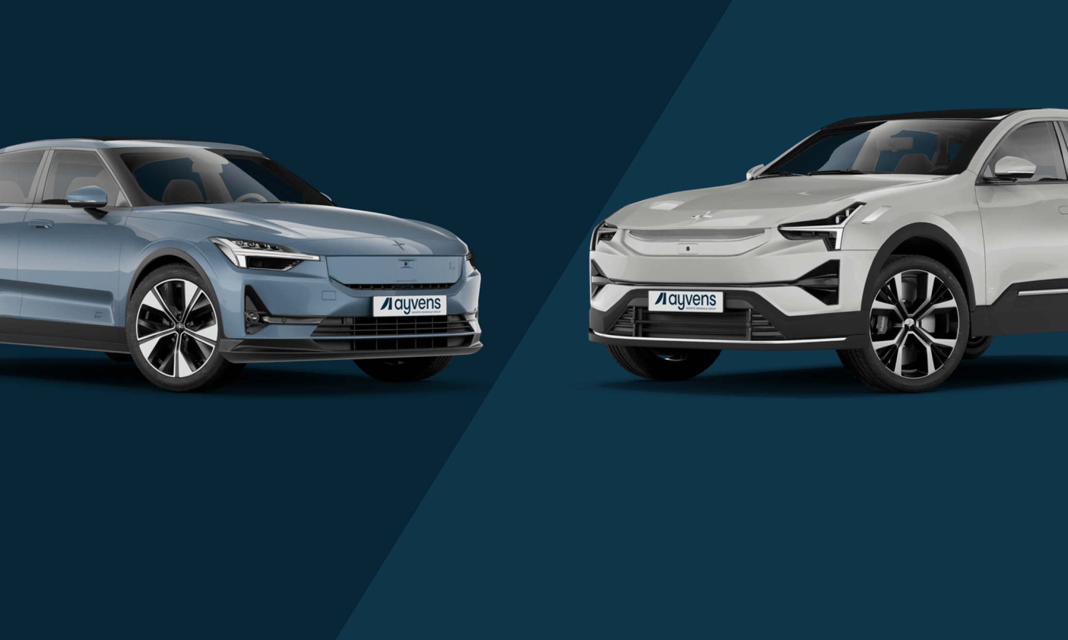 Ayvens  Comparison card  Polestar 2 vs Polestar 32x