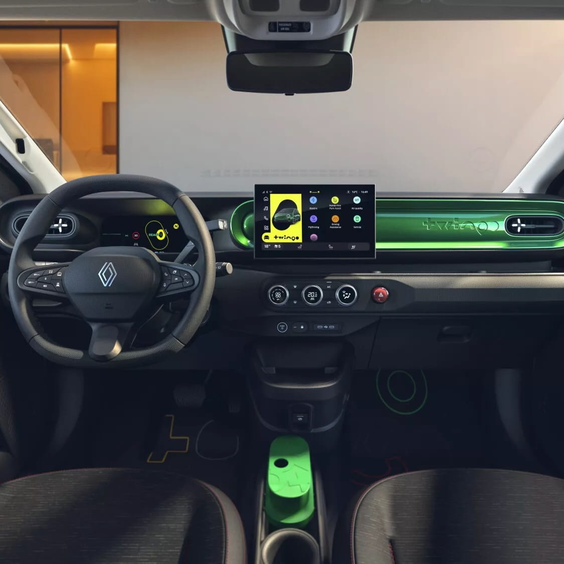 dashboard renault twingo etech