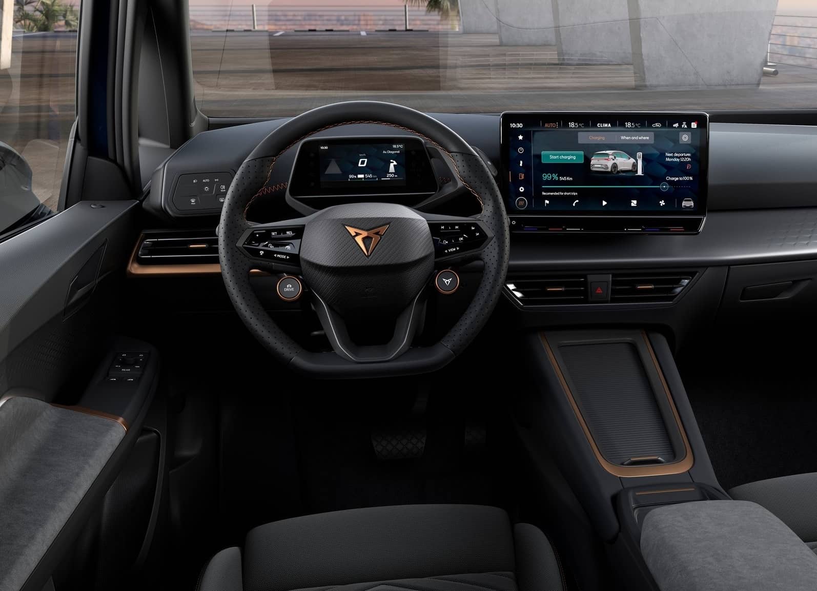 Cupra Born interior